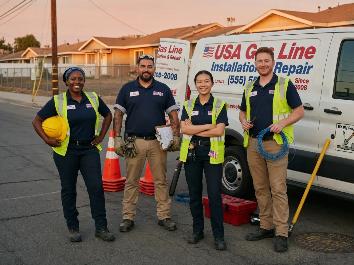 Gas Line Installation company in Belmont, CA